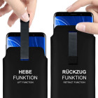 moex Pull Case iPhone 17e Einsteckhülle Leder Optik – Produktbild 2