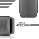 moex Pull Case iPhone 18 Pro Einsteckhülle Leder Optik – Produktbild 3