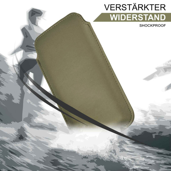 moex Pull Case Fairphone 6 Einsteckhülle Leder Optik – Weiteres Produktbild 5