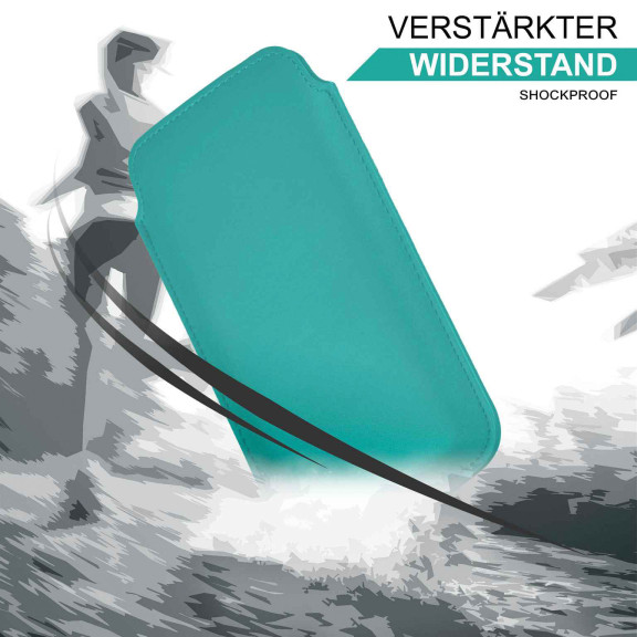 moex Pull Case Fairphone 6 Einsteckhülle Leder Optik – Weiteres Produktbild 5