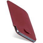 moex Pull Case vivo X300 Einsteckhülle Leder Optik – Produktbild 1