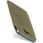 moex Pull Case vivo X300 Einsteckhülle Leder Optik – Produktbild 1