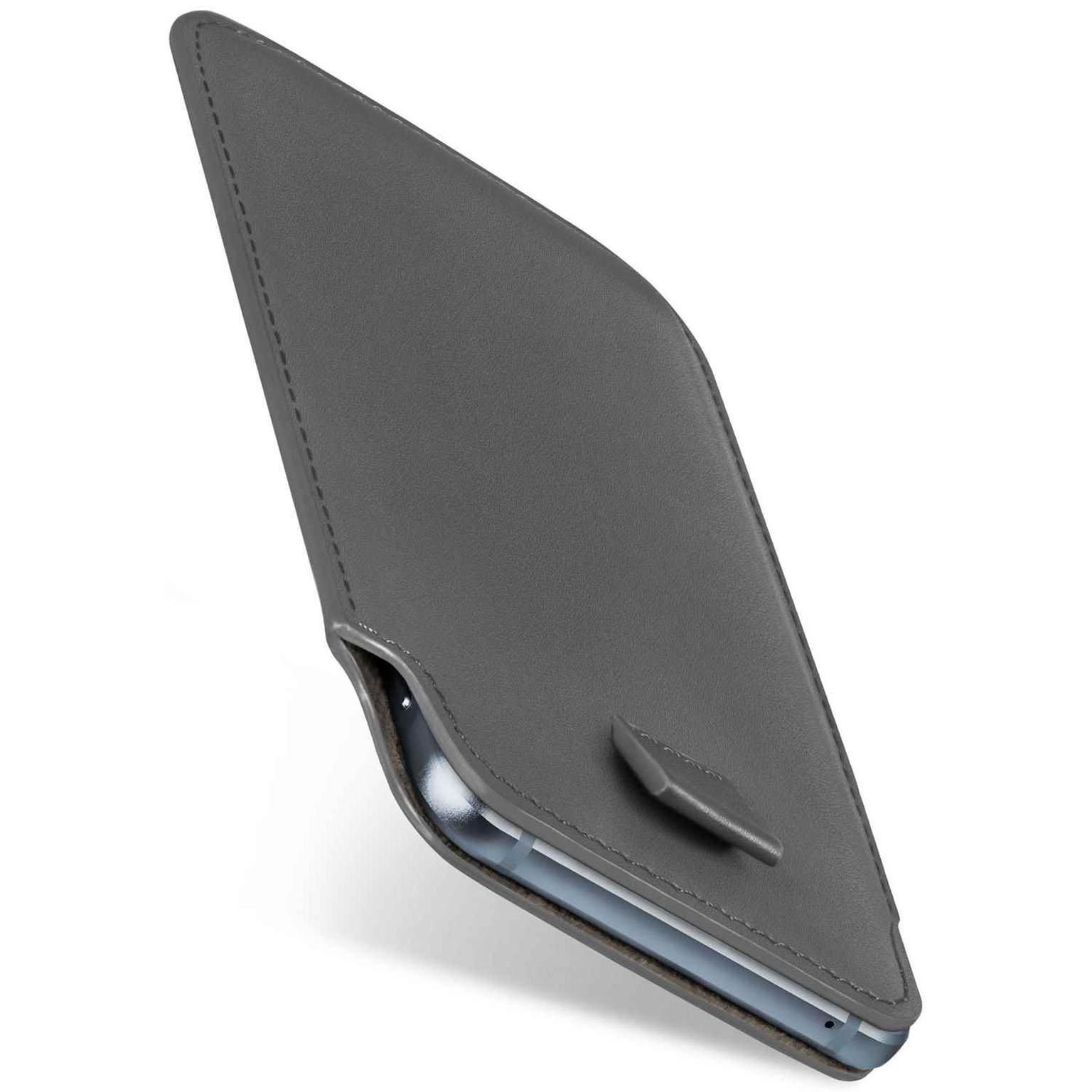 moex Pull Case Samsung Galaxy A20e Einsteckhülle Leder Optik Hauptbild