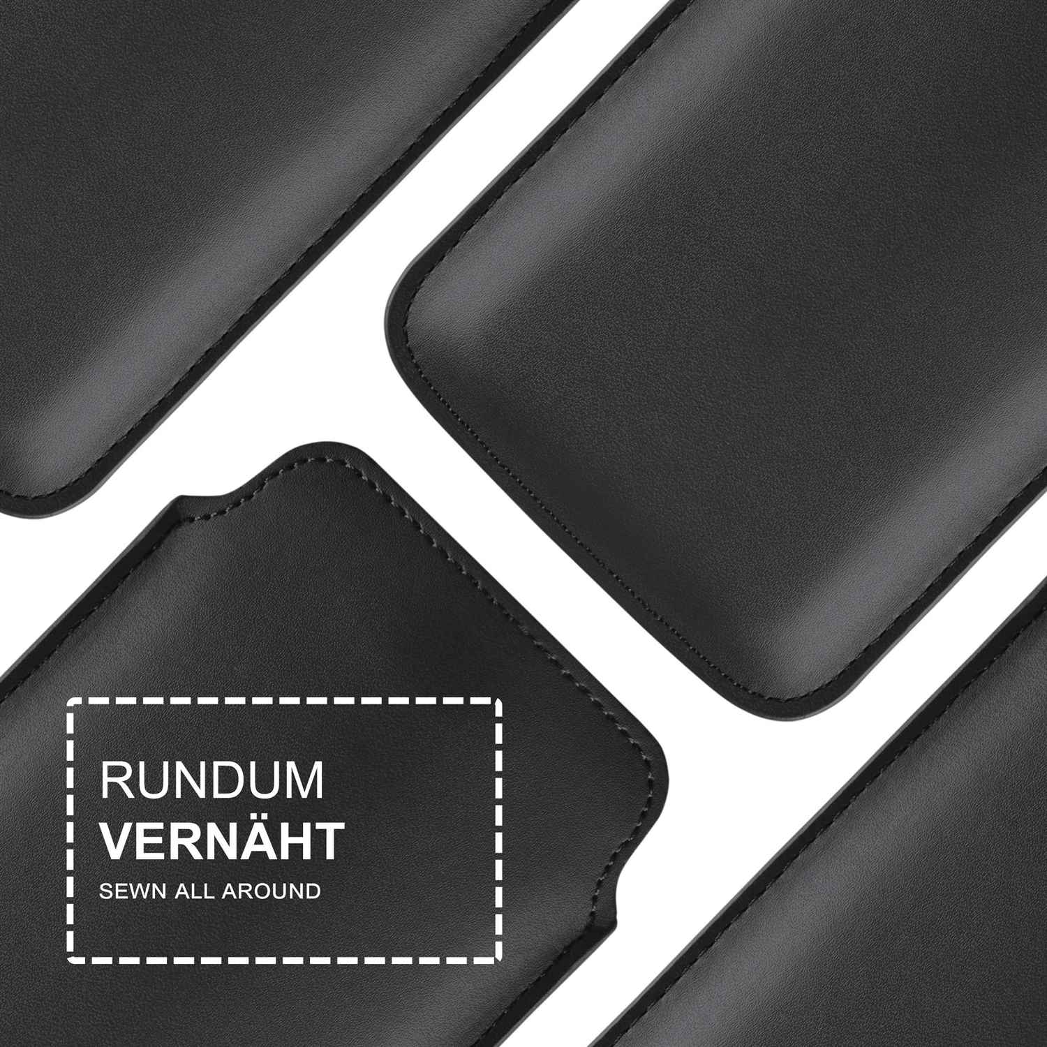 moex Pull Case Samsung Galaxy J5 (2015) Einsteckhülle Leder Optik – Weiteres Produktbild 3