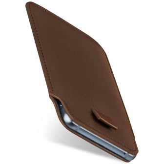 moex moex Pull Case Samsung Galaxy S10 Einsteckhülle Leder Optik – Oxide-Brown