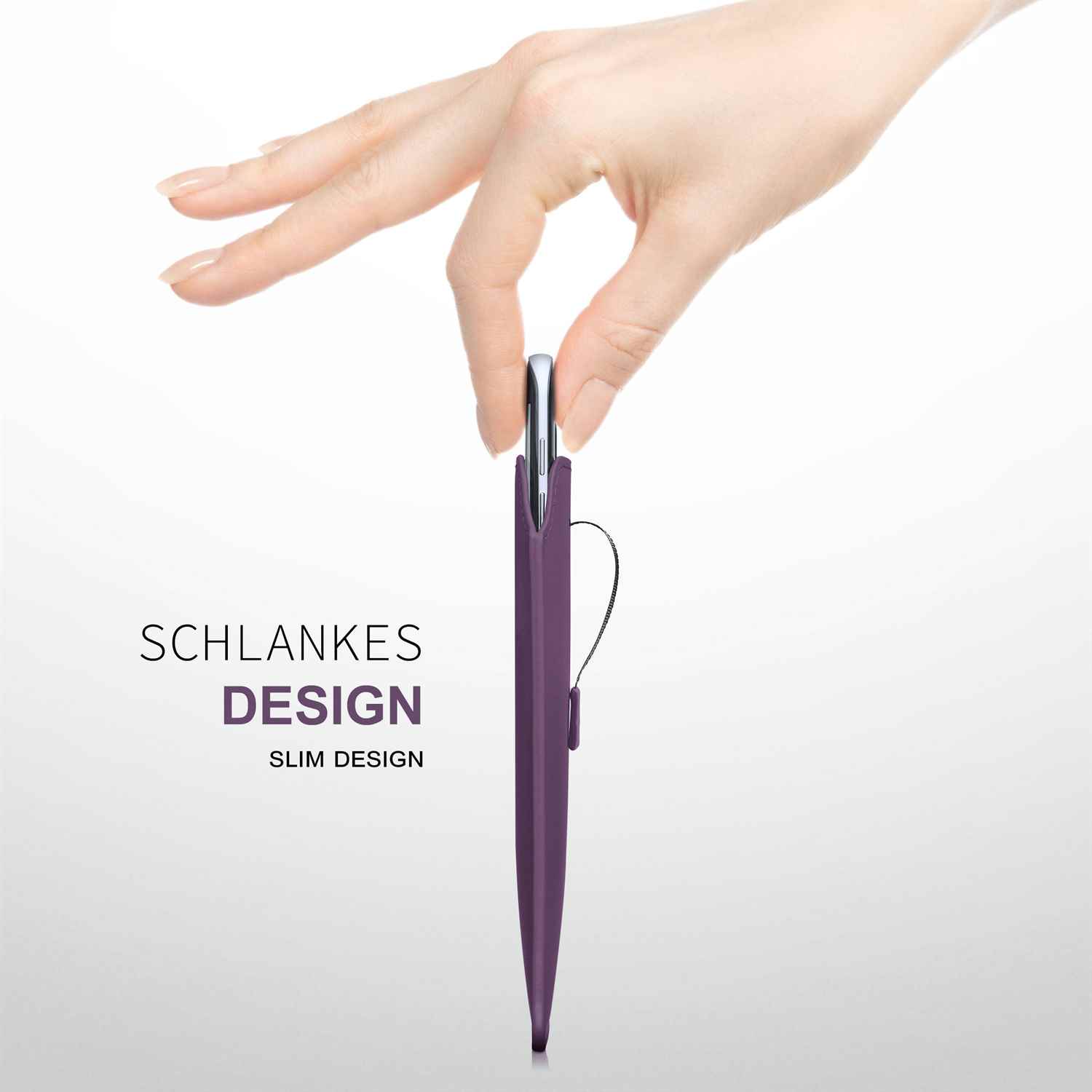 moex Pull Case Samsung Galaxy S21 FE 5G Einsteckhülle Leder Optik – Weiteres Produktbild 5 moex Pull Case Samsung Galaxy S21 FE 5G Einsteckhülle Leder Optik – Weiteres Produktbild 5