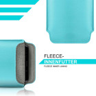 moex Pull Case Samsung Galaxy S23 FE Einsteckhülle Leder Optik – Produktbild 2