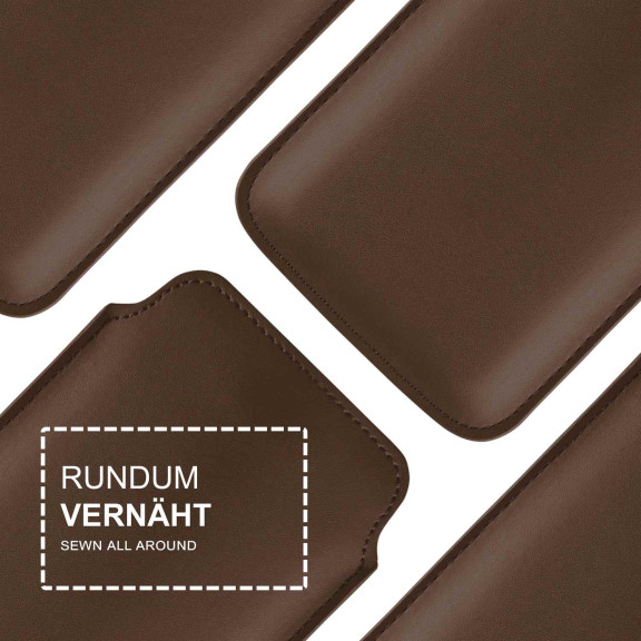 moex Pull Case Samsung Galaxy XCover 5 Einsteckhülle Leder Optik – Weiteres Produktbild 3