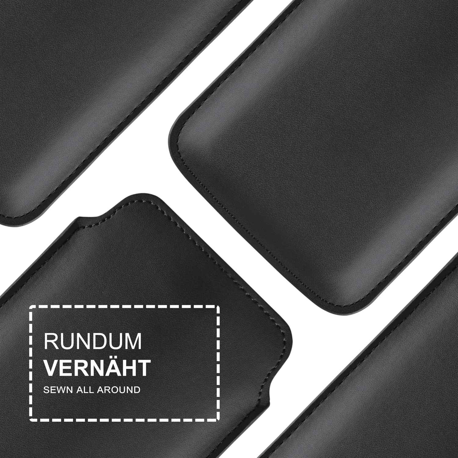 moex Pull Case Xiaomi 12 Einsteckhülle Leder Optik – Weiteres Produktbild 3