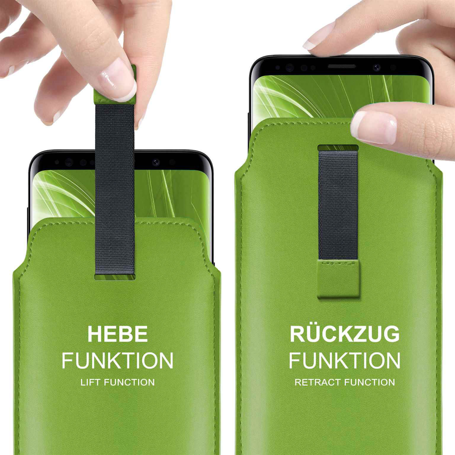 moex Pull Case Xiaomi 13 Einsteckhülle Leder Optik – Weiteres Produktbild 1