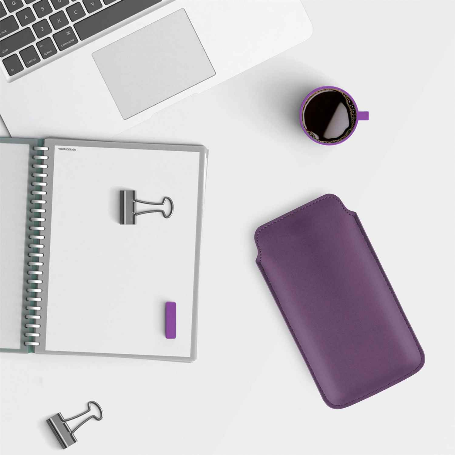 moex Pull Case Xiaomi Mi 9 Explorer Einsteckhülle Leder Optik – Weiteres Produktbild 5