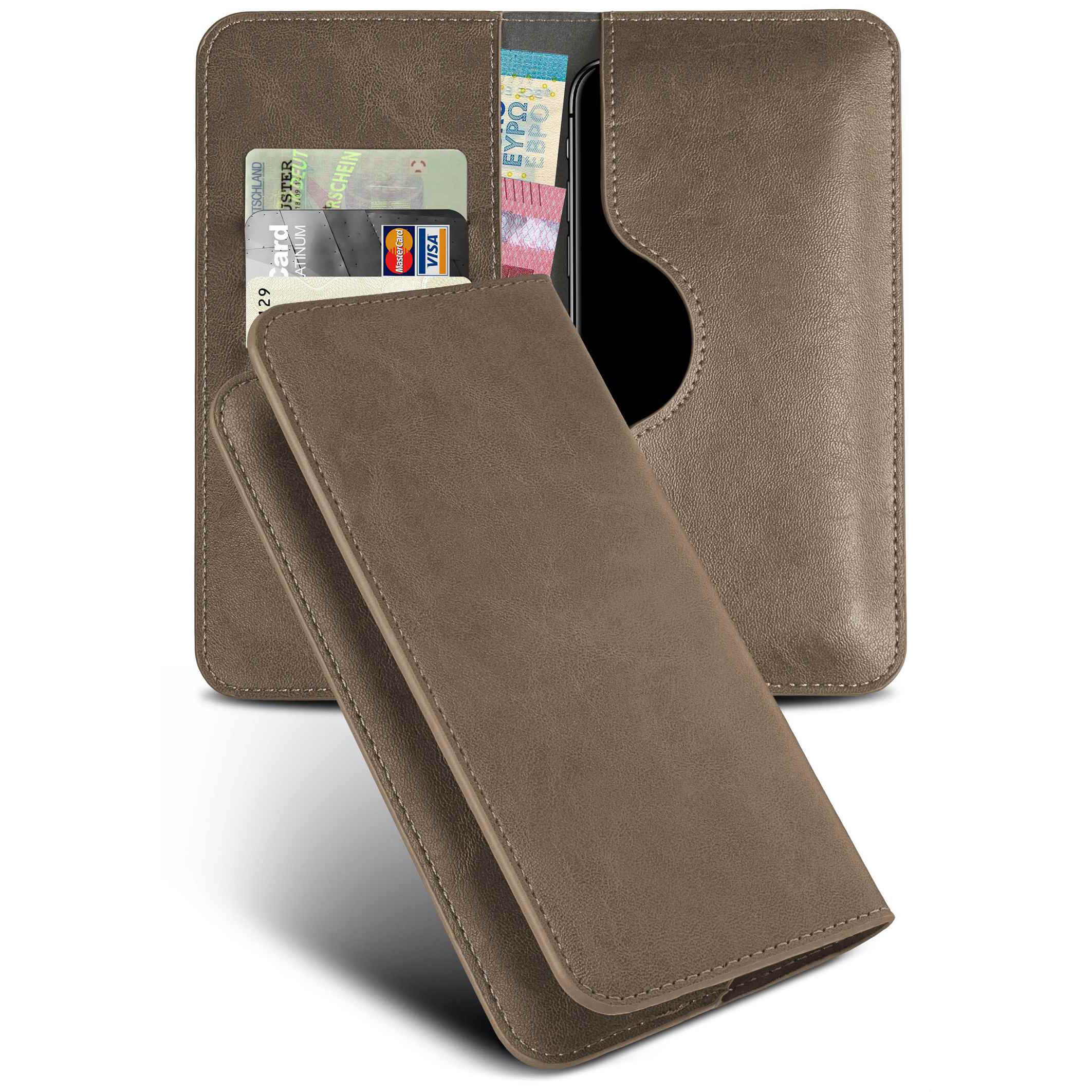 moex Purse Case iPhone XR Handytasche mit Geldbörse – Weiteres Produktbild 1