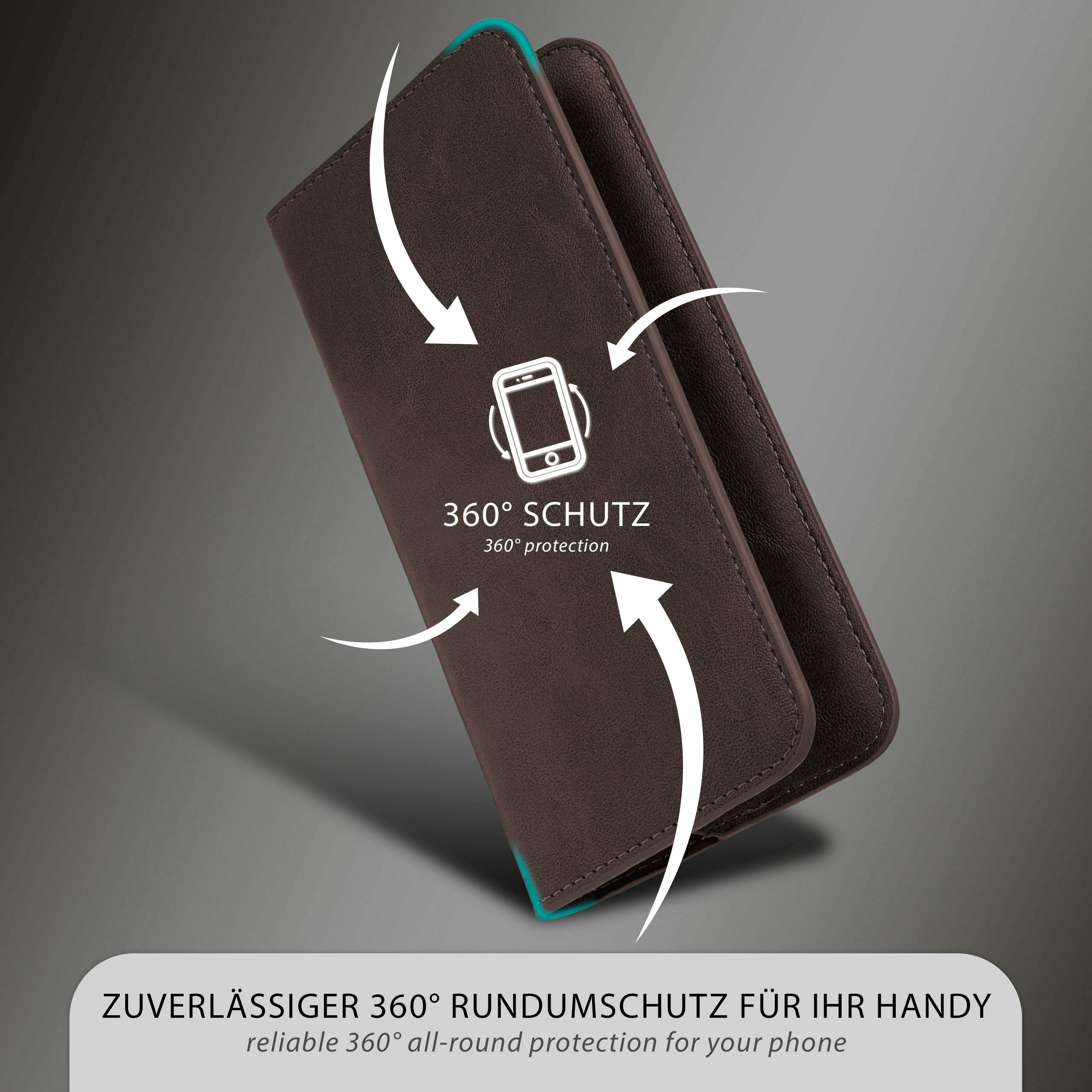 moex Purse Case Honor X8a Handytasche mit Geldbörse – Weiteres Produktbild 2