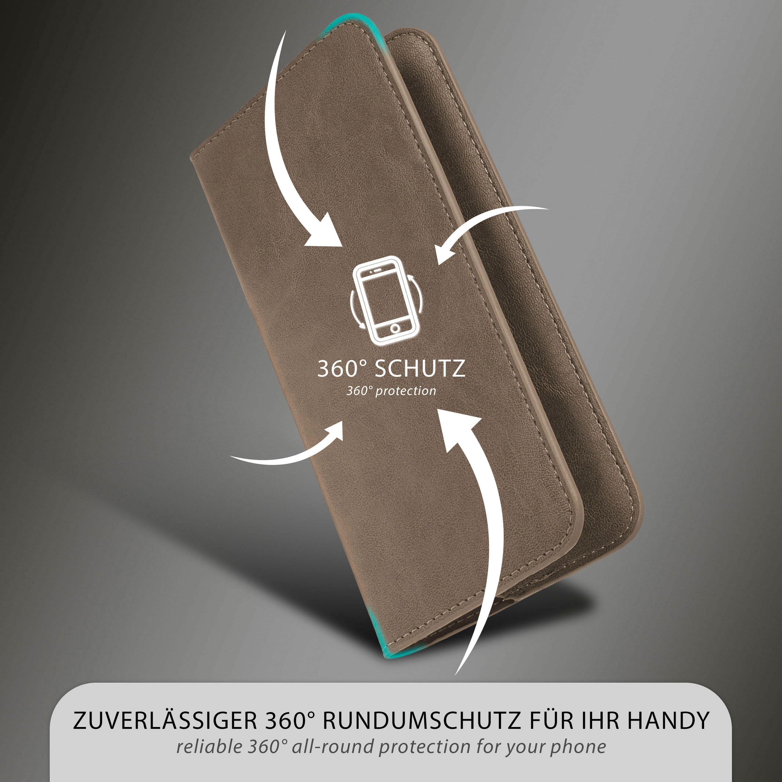 moex Purse Case Honor X8a Handytasche mit Geldbörse – Weiteres Produktbild 2