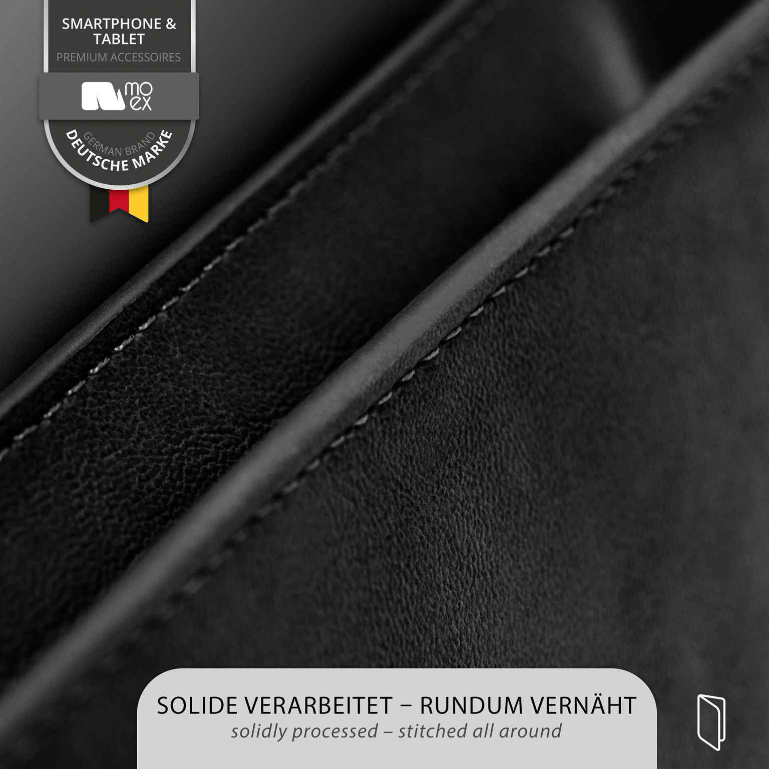 moex Purse Case Huawei Mate 50 Pro Handytasche mit Geldbörse – Weiteres Produktbild 4