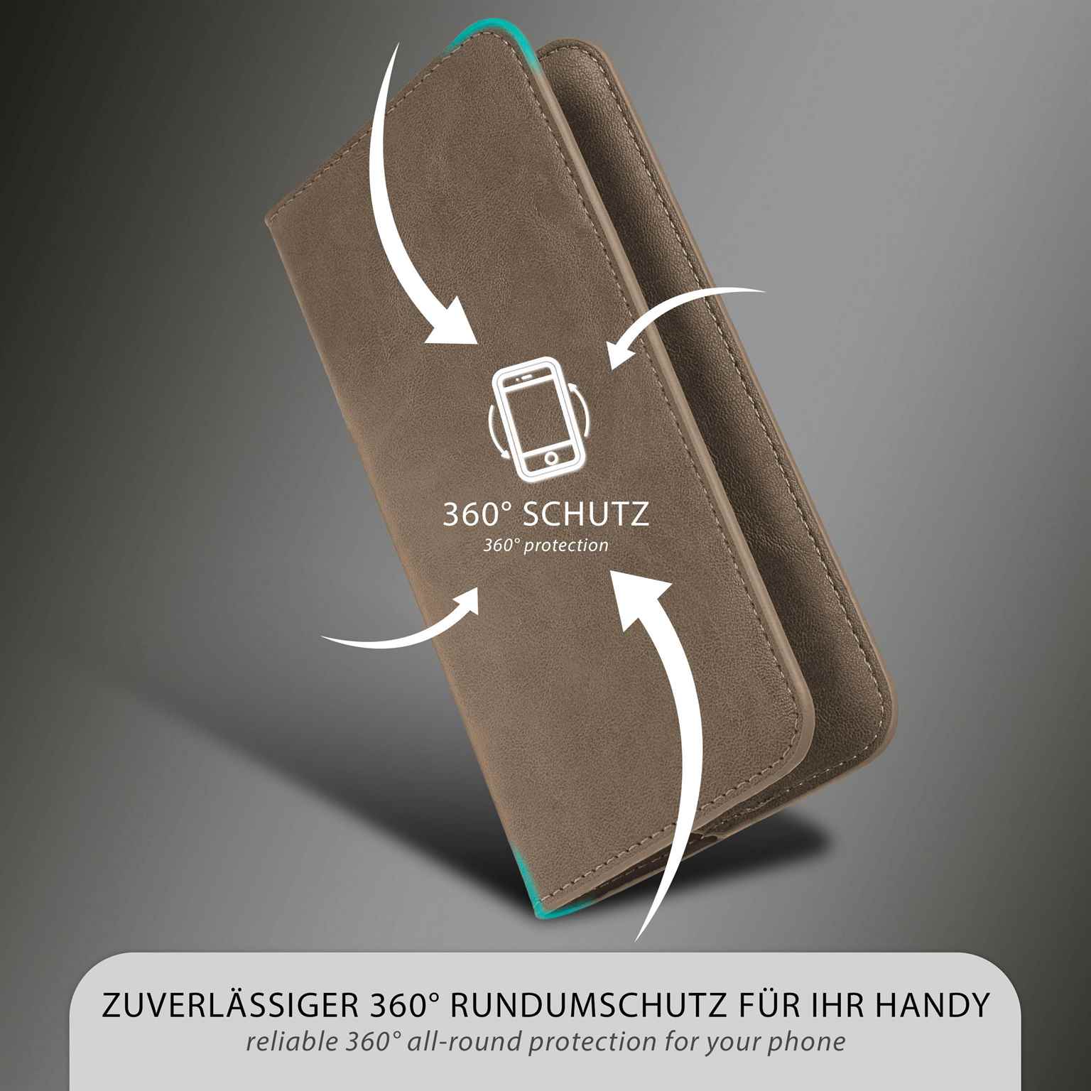 moex Purse Case Huawei Pura 70 Ultra Handytasche mit Geldbörse – Weiteres Produktbild 2