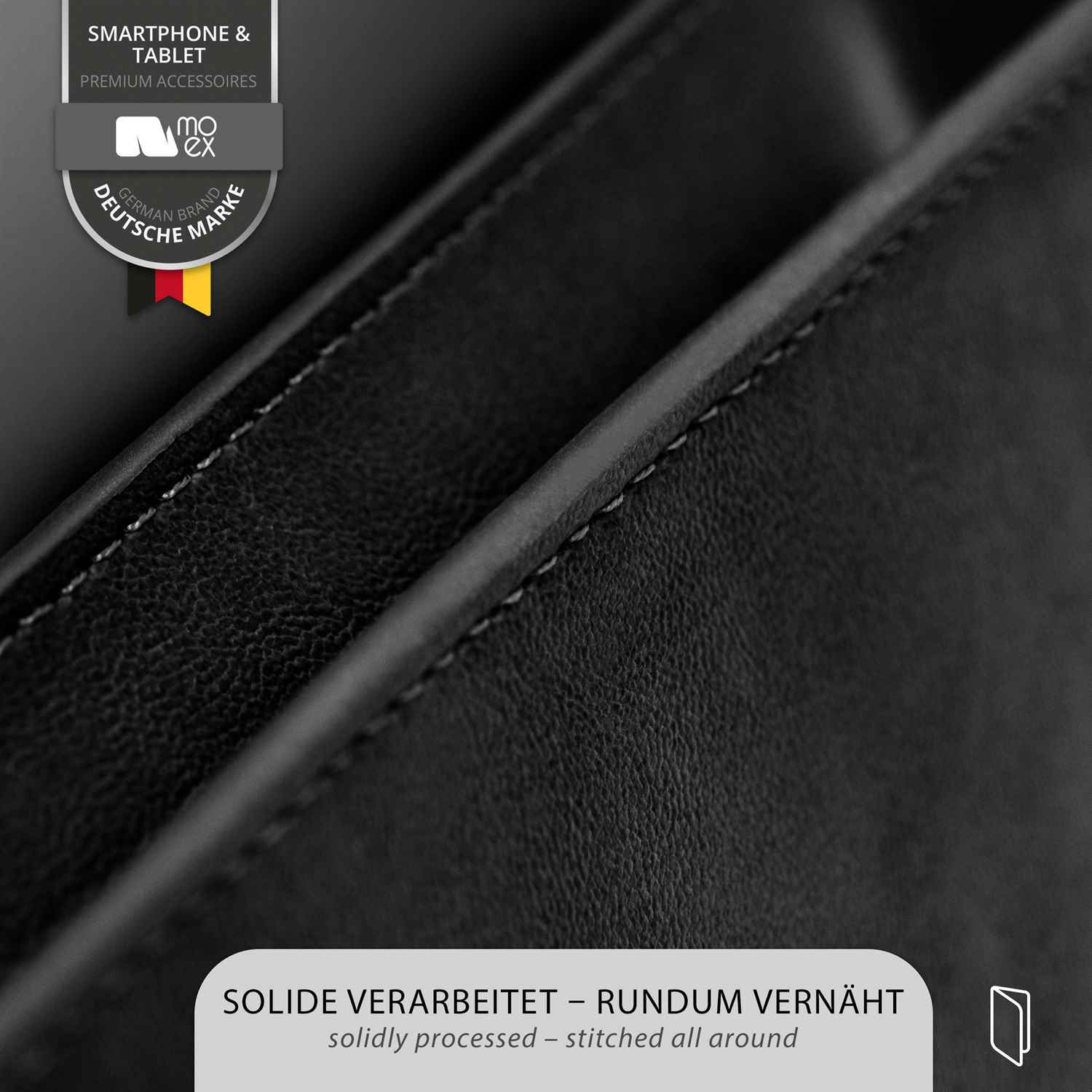 moex Purse Case Huawei Y6s Handytasche mit Geldbörse – Weiteres Produktbild 4