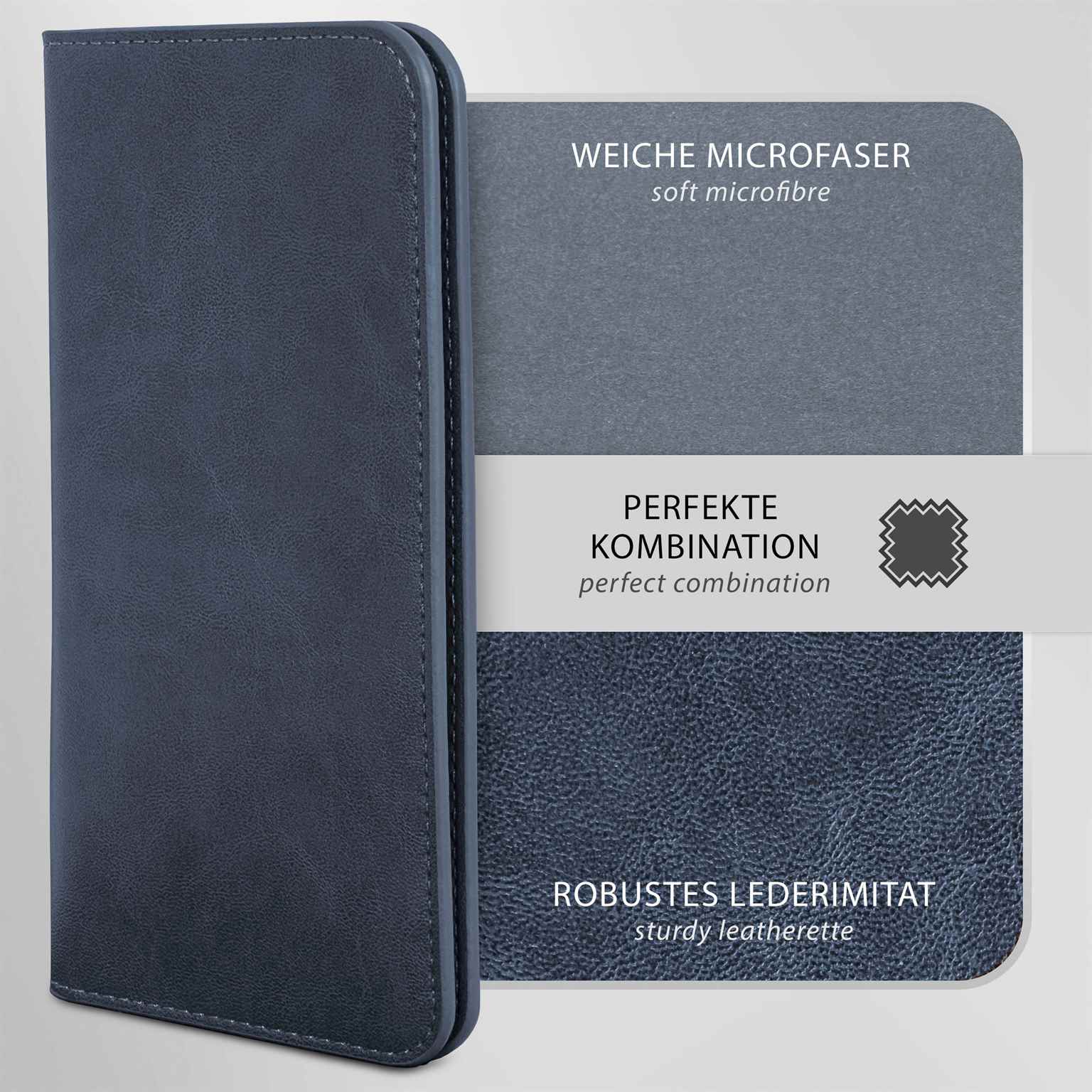 moex Purse Case Motorola Moto G04 Handytasche mit Geldbörse – Weiteres Produktbild 3
