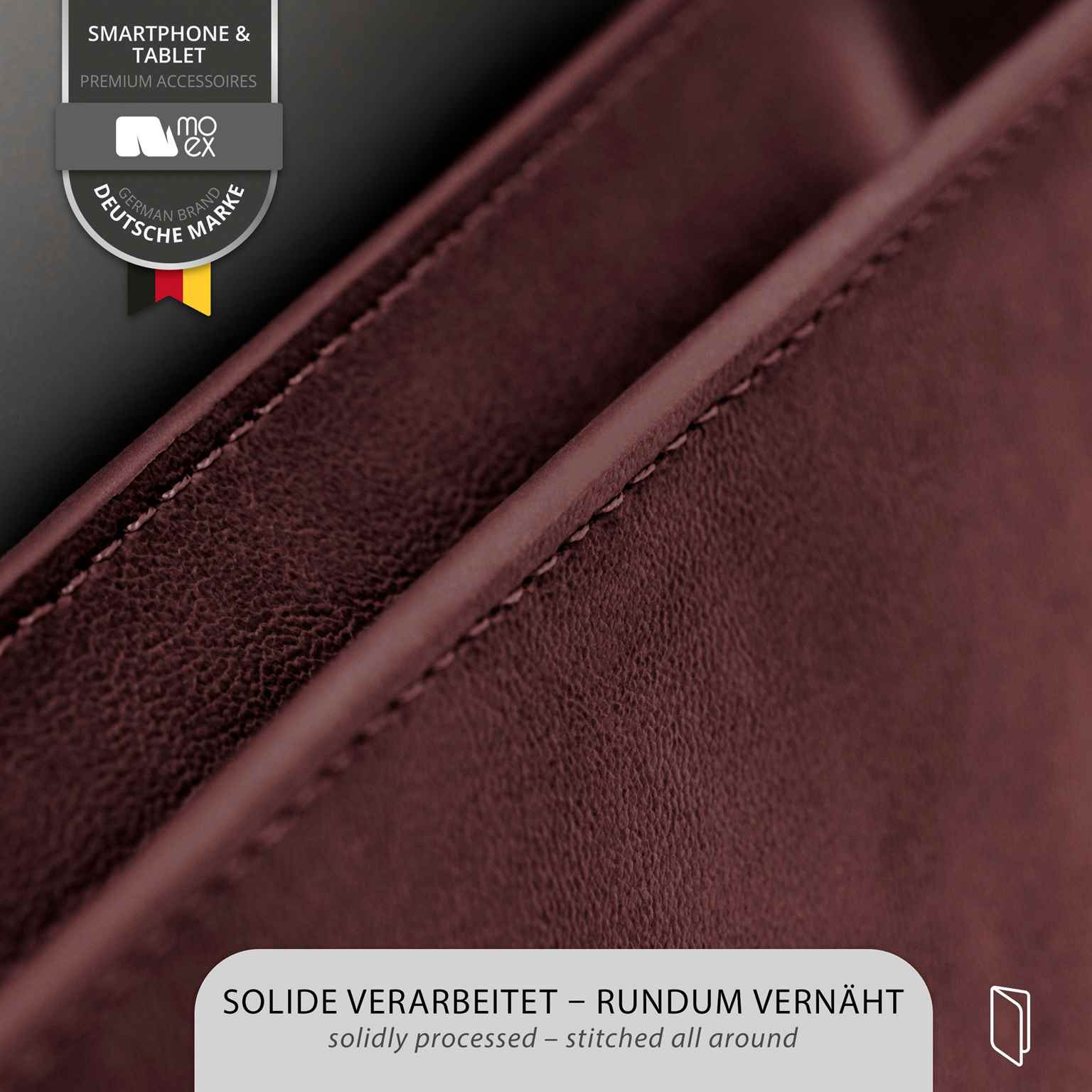 moex Purse Case Realme 12 Pro 5G Handytasche mit Geldbörse – Weiteres Produktbild 4
