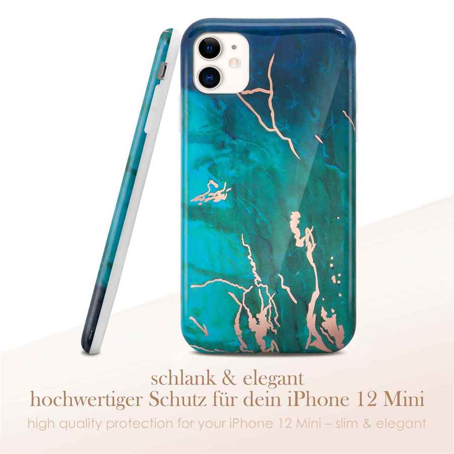 ONEFLOW Sense Case iPhone 12 mini Marmor Optik – Weiteres Produktbild 2 ONEFLOW Sense Case iPhone 12 mini Marmor Optik – Weiteres Produktbild 2