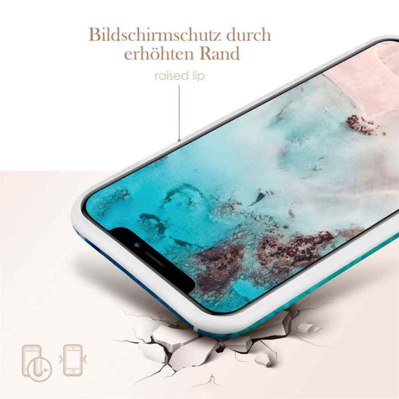 ONEFLOW Sense Case iPhone 12 mini Marmor Optik – Weiteres Produktbild 3