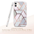 ONEFLOW Sense Case iPhone 12 mini Marmor Optik – Weiteres Produktbild 2