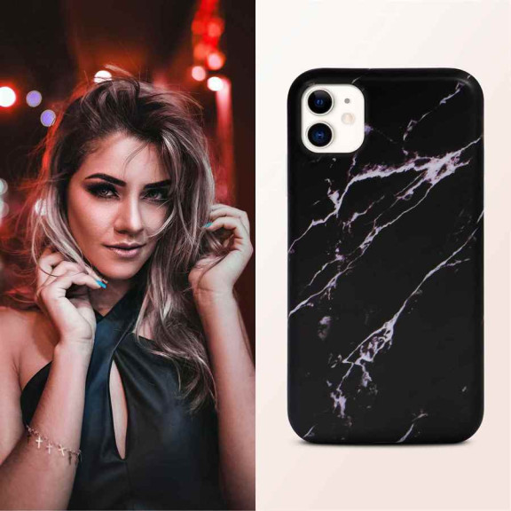 ONEFLOW Sense Case iPhone 12 mini Marmor Optik – Weiteres Produktbild 4 ONEFLOW Sense Case iPhone 12 mini Marmor Optik – Weiteres Produktbild 4