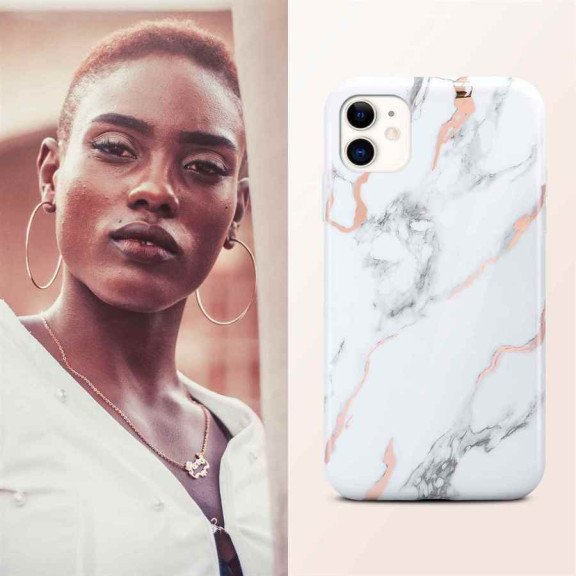 ONEFLOW Sense Case iPhone 12 mini Marmor Optik – Weiteres Produktbild 4 ONEFLOW Sense Case iPhone 12 mini Marmor Optik – Weiteres Produktbild 4