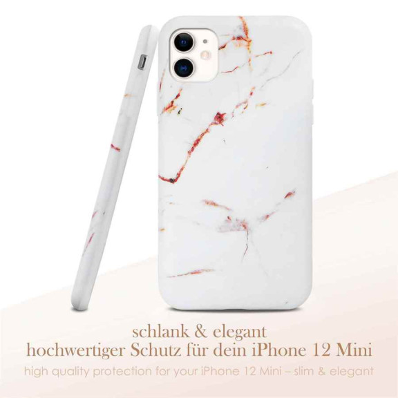 ONEFLOW Sense Case iPhone 12 mini Marmor Optik – Weiteres Produktbild 2 ONEFLOW Sense Case iPhone 12 mini Marmor Optik – Weiteres Produktbild 2