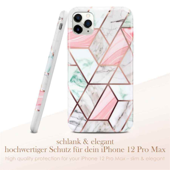 ONEFLOW Sense Case iPhone 12 Pro Max Marmor Optik – Weiteres Produktbild 2 ONEFLOW Sense Case iPhone 12 Pro Max Marmor Optik – Weiteres Produktbild 2