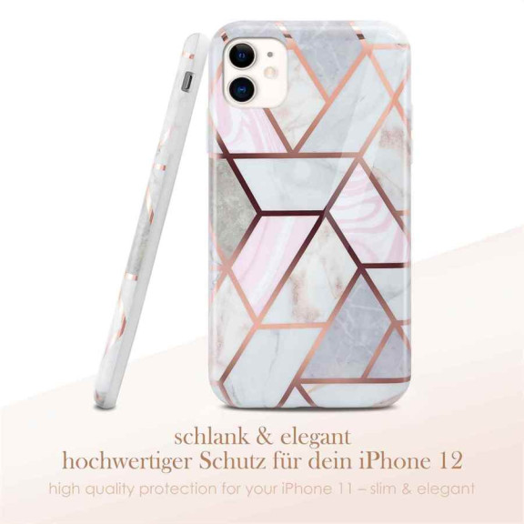 ONEFLOW Sense Case iPhone 12 Marmor Optik – Weiteres Produktbild 2 ONEFLOW Sense Case iPhone 12 Marmor Optik – Weiteres Produktbild 2