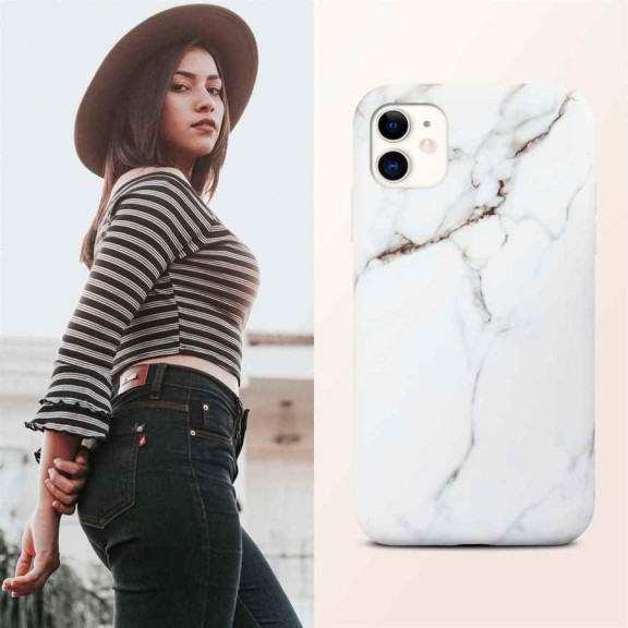 ONEFLOW Sense Case iPhone 12 Pro Marmor Optik – Weiteres Produktbild 4 ONEFLOW Sense Case iPhone 12 Pro Marmor Optik – Weiteres Produktbild 4