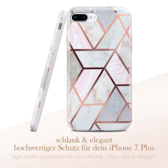 ONEFLOW Sense Case iPhone 7 Plus Marmor Optik – Weiteres Produktbild 2 ONEFLOW Sense Case iPhone 7 Plus Marmor Optik – Weiteres Produktbild 2