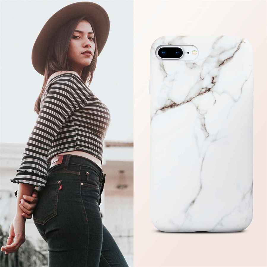 ONEFLOW Sense Case iPhone 7 Plus Marmor Optik – Weiteres Produktbild 4 ONEFLOW Sense Case iPhone 7 Plus Marmor Optik – Weiteres Produktbild 4