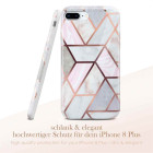 ONEFLOW Sense Case iPhone 8 Plus Marmor Optik – Weiteres Produktbild 2