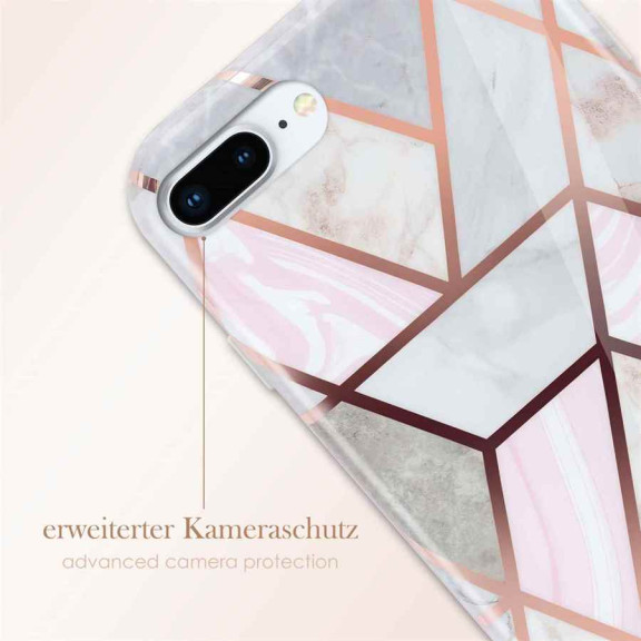 ONEFLOW Sense Case iPhone 8 Plus Marmor Optik – Weiteres Produktbild 5