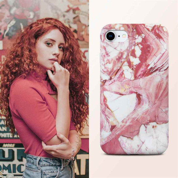 ONEFLOW Sense Case iPhone 8 Marmor Optik – Weiteres Produktbild 4