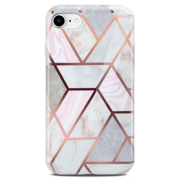 ONEFLOW Sense Case iPhone SE (2020) Marmor Optik – Weiteres Produktbild 1