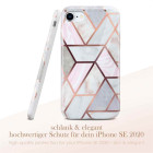 ONEFLOW Sense Case iPhone SE (2020) Marmor Optik – Weiteres Produktbild 2