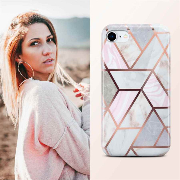 ONEFLOW Sense Case iPhone SE (2020) Marmor Optik – Weiteres Produktbild 4 ONEFLOW Sense Case iPhone SE (2020) Marmor Optik – Weiteres Produktbild 4