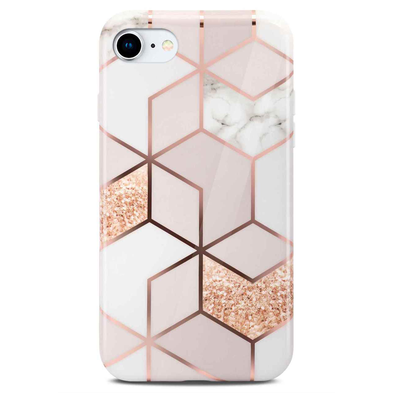ONEFLOW Sense Case iPhone SE (2020) Marmor Optik
