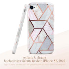 ONEFLOW Sense Case iPhone SE (2022) Marmor Optik – Weiteres Produktbild 2