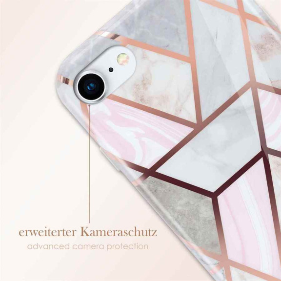 ONEFLOW Sense Case iPhone SE (2022) Marmor Optik – Weiteres Produktbild 5