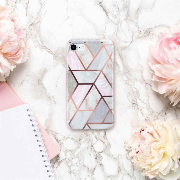 ONEFLOW Sense Case iPhone SE (2022) Marmor Optik – Weiteres Produktbild 6