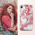 ONEFLOW Sense Case iPhone SE (2022) Marmor Optik – Weiteres Produktbild 4