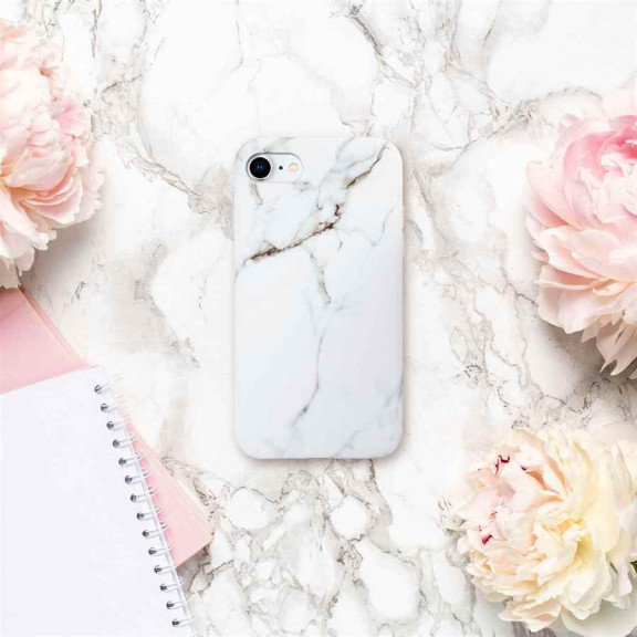 ONEFLOW Sense Case iPhone SE (2022) Marmor Optik – Weiteres Produktbild 6