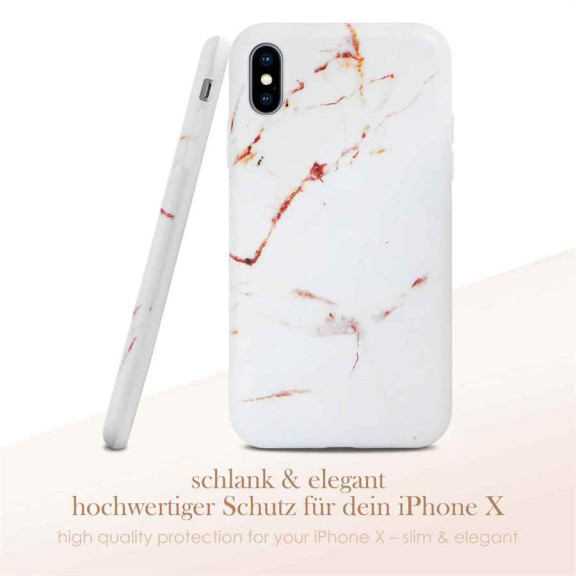 ONEFLOW Sense Case iPhone X Marmor Optik – Weiteres Produktbild 2 ONEFLOW Sense Case iPhone X Marmor Optik – Weiteres Produktbild 2