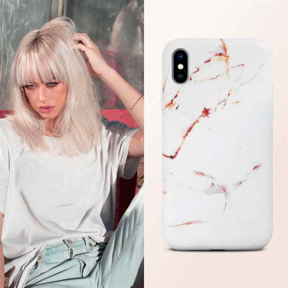 ONEFLOW Sense Case iPhone X Marmor Optik – Weiteres Produktbild 4 ONEFLOW Sense Case iPhone X Marmor Optik – Weiteres Produktbild 4