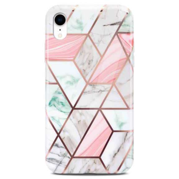 ONEFLOW Sense Case iPhone XR Marmor Optik – Weiteres Produktbild 1