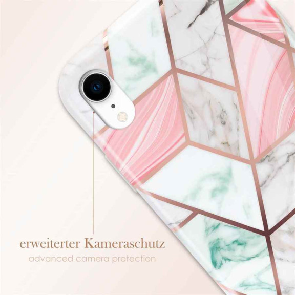 ONEFLOW Sense Case iPhone XR Marmor Optik – Weiteres Produktbild 5